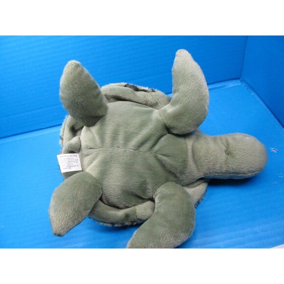 Sea World Busch Gardens 11" Green Sea Turtle Plush Stuffed Animal - Picture 6 of 7